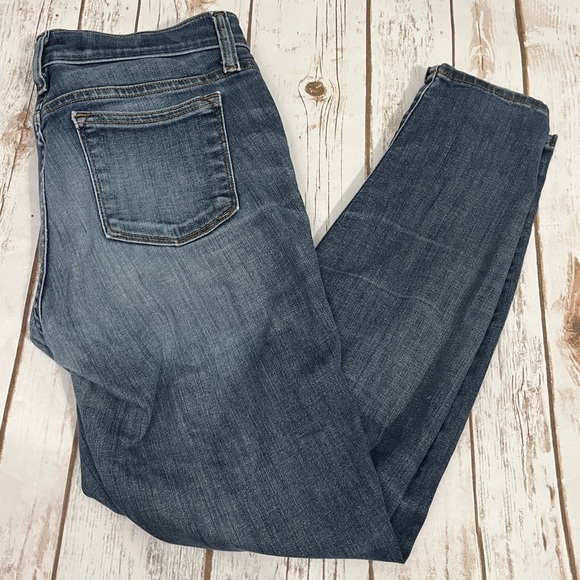 J. Crew Toothpick Skinny Jeans‎ Size 27 medium wash low rise j crew - Picture 10 of 11